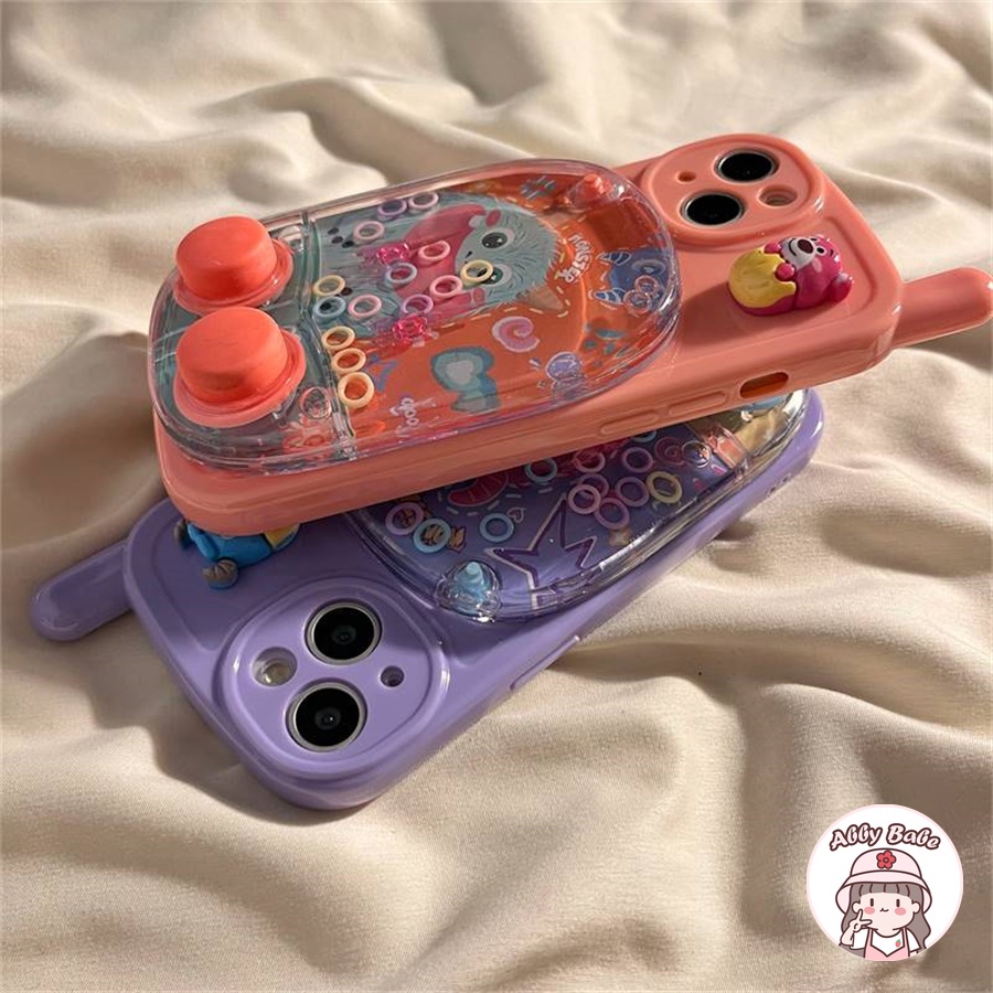 Ốp Điện Thoại tpu Dẻo Họa Tiết Gấu & Máy Chơi game 3d Dễ Thương Cho iphone 15 pro 14 13 12 11 pro max x 7plus