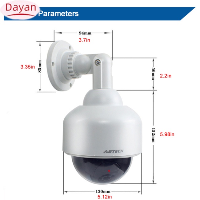 2023!! Hệ Thống camera An Ninh cctv Chống Nước Có Đèn led Đỏ