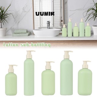 Uumir nhựa đựng dầu gội sữa tắm chống rỉ sét 200ml ~ 500ml