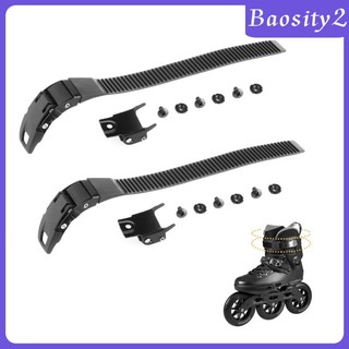 2 set Replacement Roller Skate Shoes Energy Strap Screws + Buckle