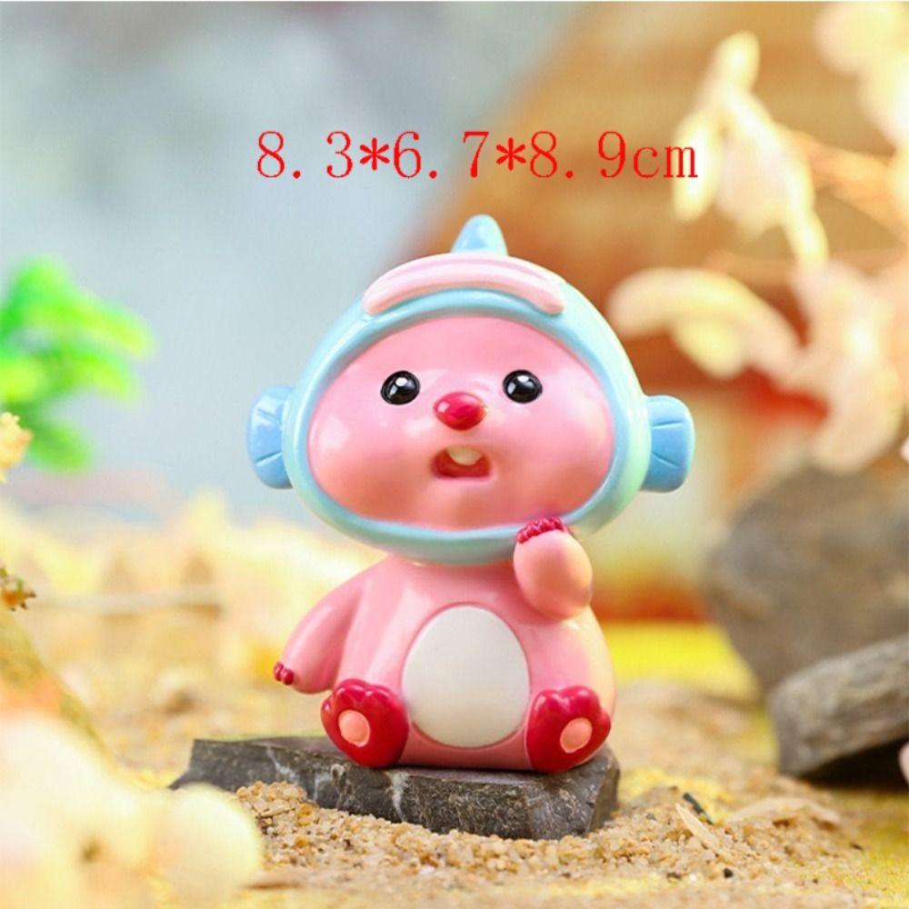 Hộp Quà Tặng Đồ Chơi Mô Hình Nhân Vật anime kawaii gogoup loopy Bằng Nhựa resin