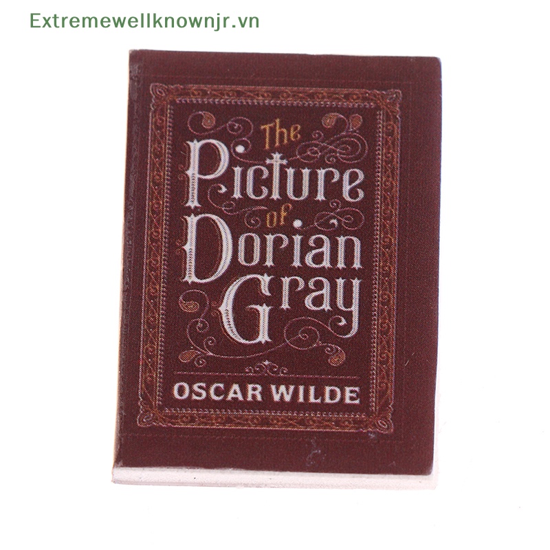 Ervn set 6 Mô Hình Cuốn Sổ / Nội Thất Nhà Búp Bê Tỉ Lệ 1 / 12