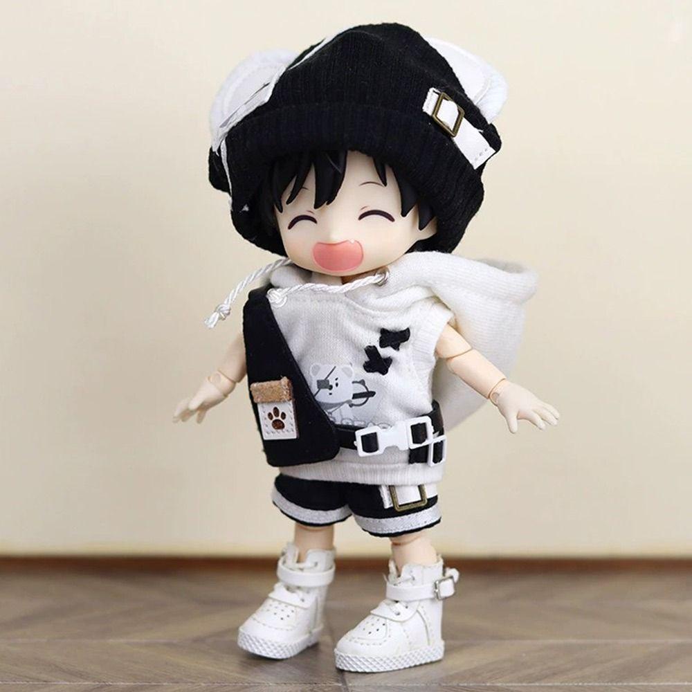 Uumir Bộ Quần Áo 2 Màu Cho Búp Bê Tỉ Lệ 1 / 11 ob11 / 12