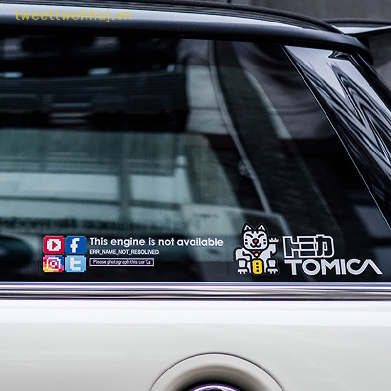Sticker Trong Suốt Dán Mũ Bảo Hiểm Xe Mô Tô Chống Tia uv / Nước Vui Nhộn vn