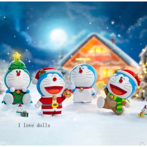 Doraemon Mô Hình Nhân Vật Hoạt Hình Giáng Sinh