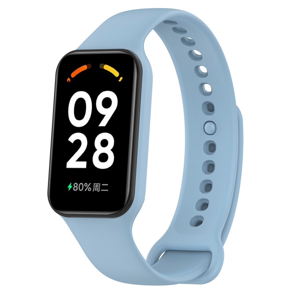 Silicone Dây Đeo Silicon Thay Thế Cho Đồng Hồ Thông Minh xiaomi 8 active 8 active