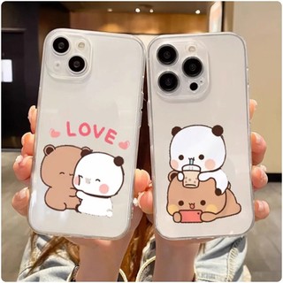 Ốp Điện Thoại Hình Gấu Dễ Thương Cho iphone 15 14 13 12 11 pro max xs 6 7 8 plus ip11 ip15 ip14 pro max 11