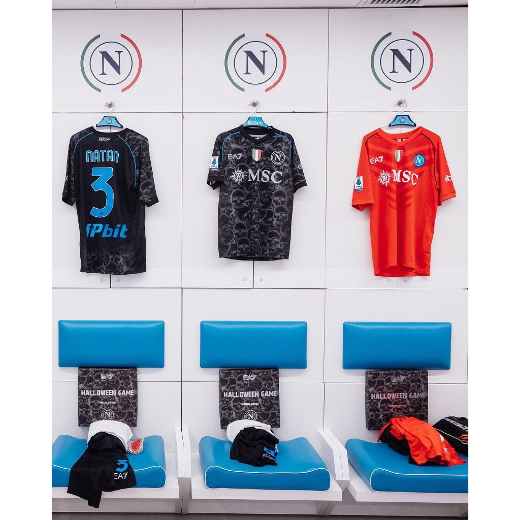 Áo Thun Bóng Đá Phiên Bản Đặc Biệt S2Xl 2023-24 napoli  jersey S2Xl - Xl - 2023-24 napoli]