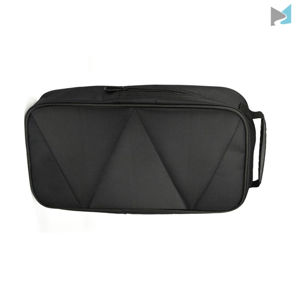 Compact Aluminum Alloy Pedalboard for Guitar Effects - 15×4.9 Inch Size with Carrying Bag