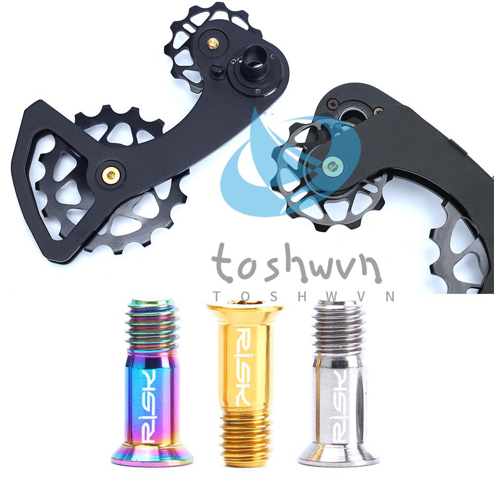 Set 2 Bu Lông Bánh Xe Đạp Leo Núi M5X14.2Mm