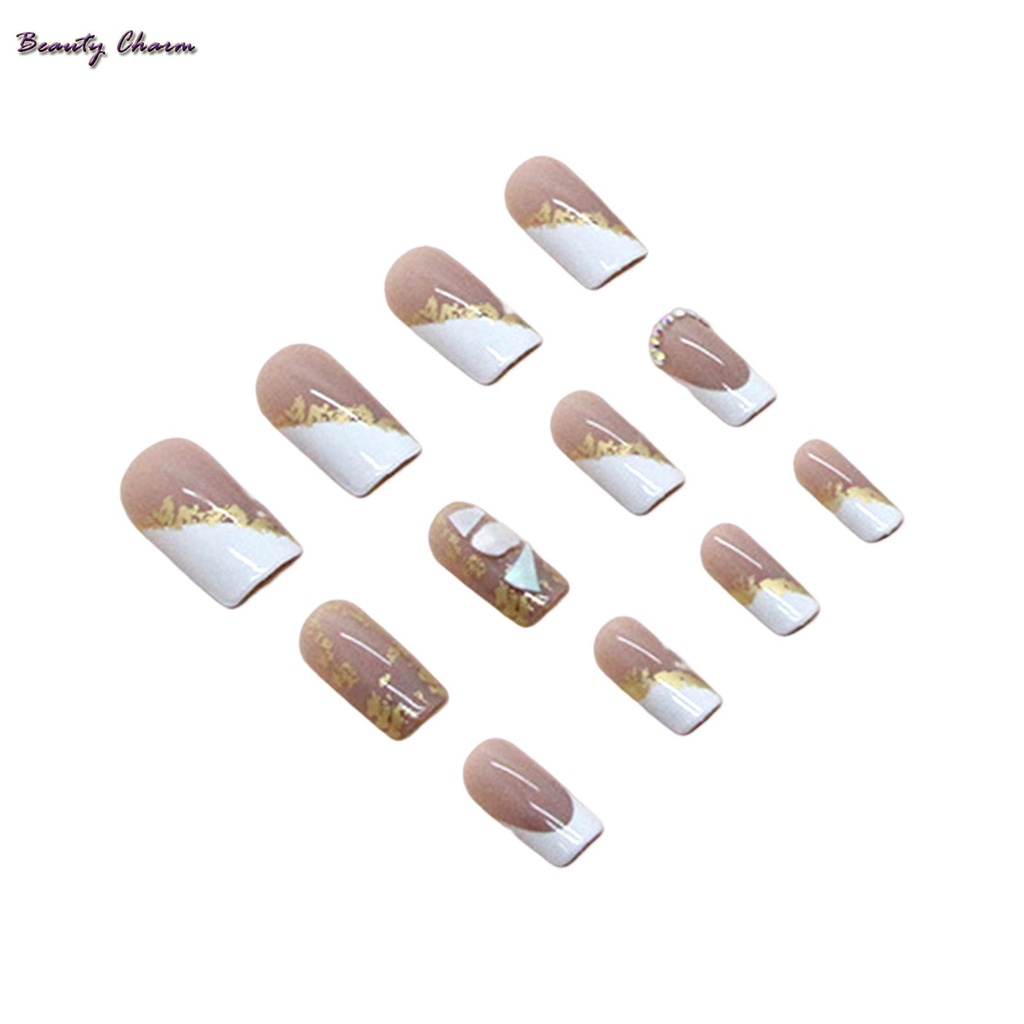 Móng Tay Giả Lá Vàng Siêu Bền Và Không Bao Giờ Xẻ Tà