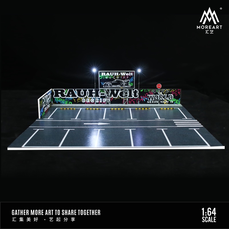 Moreart Đèn led Đỗ Xe rwb / lbwk Tỉ Lệ 1: 64