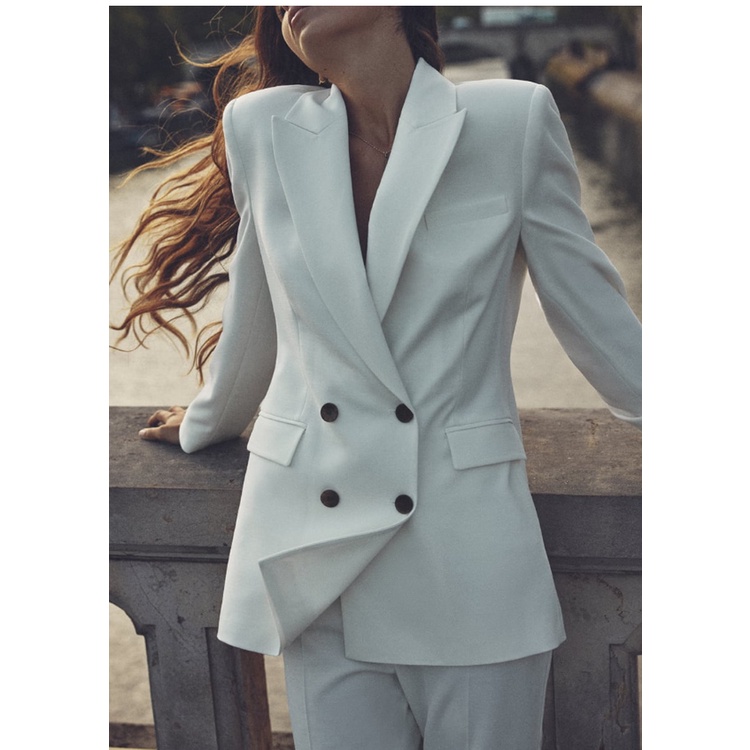 Zara Bộ Áo Khoác vest + Áo Sát Nách + Quần Dài Thời Trang Mùa Thu 238184736 8178736 8003736