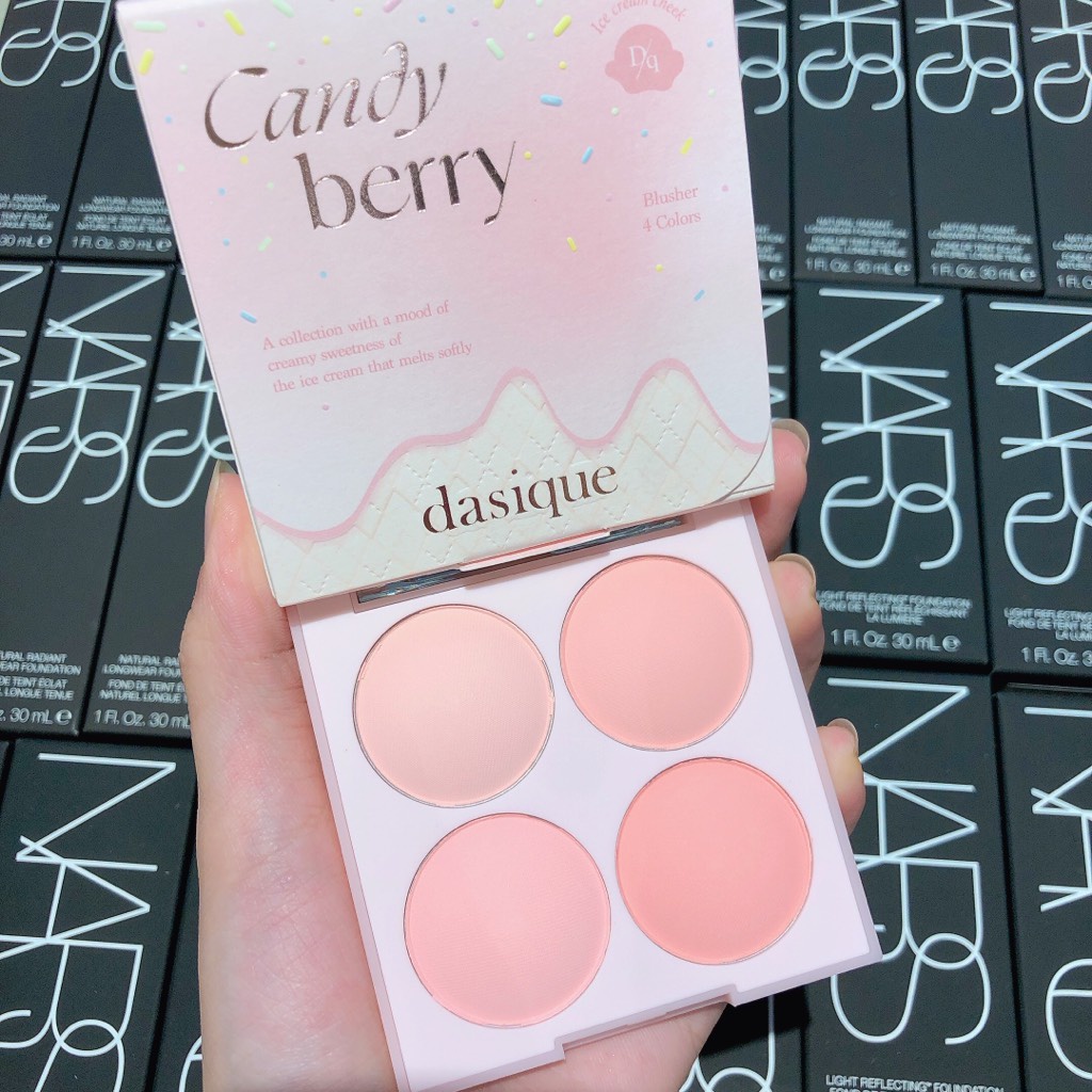 Bảng má hồng Dasique Blending Mood 4 ô