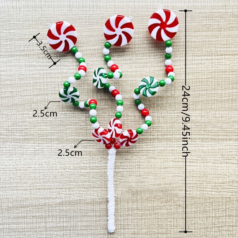 Que Kẹo Giáng Sinh / Đám Cưới / Kẹo Thiên Nhiên Trang Trí Cây Thông Noel diy