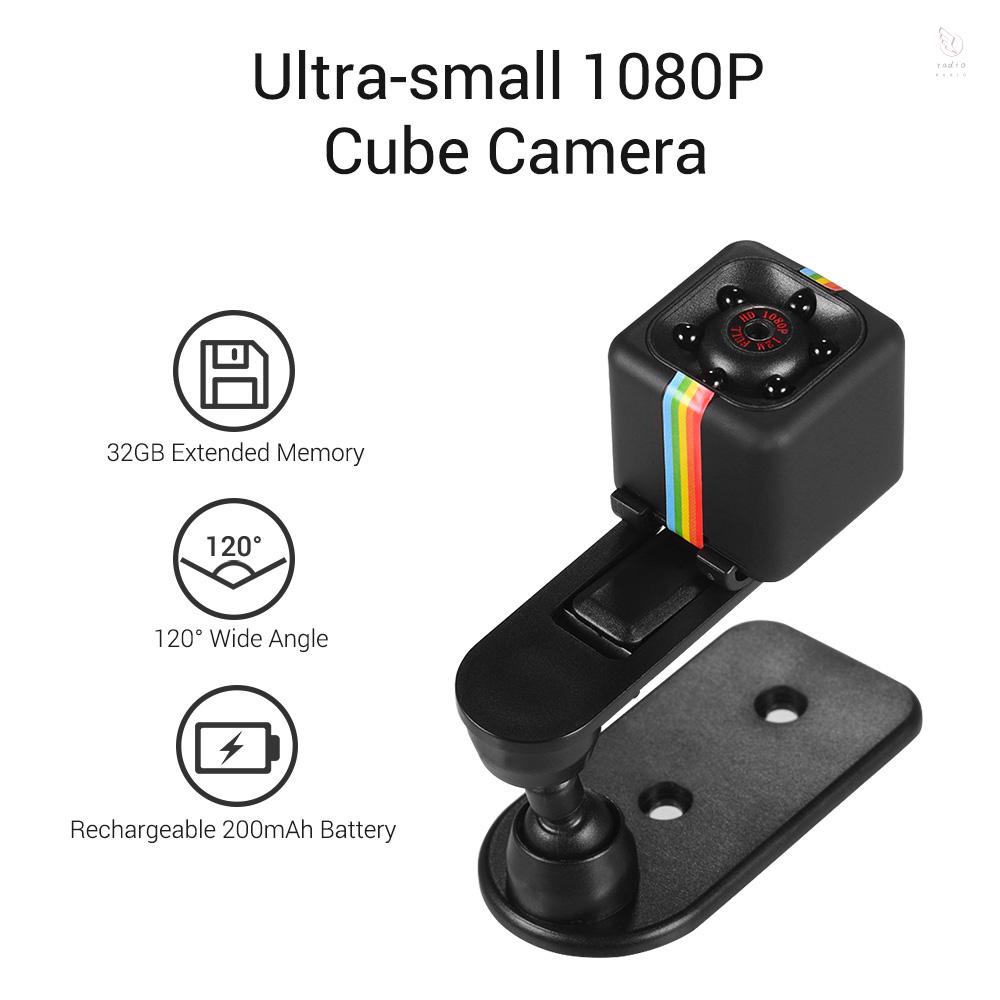 Máy Ảnh Khối Lập Phương mini k & f 1080p video 120° Bộ Phụ Kiện Pin 32gb 32gb Chuyên Dụng Chất Lượng Cao