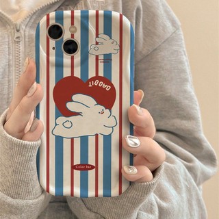 Ốp Điện Thoại Họa Tiết Chú Thỏ Đáng Yêu Cho iphone 11 1213 pro max x xr xs max se apple 7 plus 8 plus iphone 14 15pro