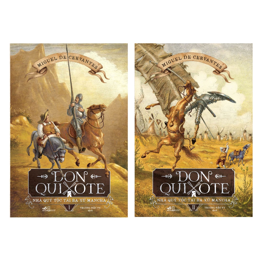 Sách - Combo Don Quixote - Nhà quý tộc tài ba xứ Mancha