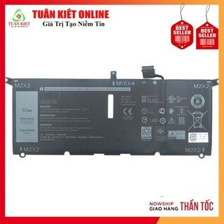 [ Pin zin ] Pin battery laptop Dell XPS 13 2018 XPS 13 9370 9380 2019 0H754V DXGH8 7.6V 52Wh 6500mAh