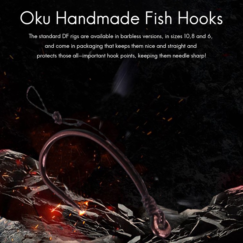 Set 6 Phụ Kiện Câu Cá 12lb 6 8 10 Chuyên Dụng