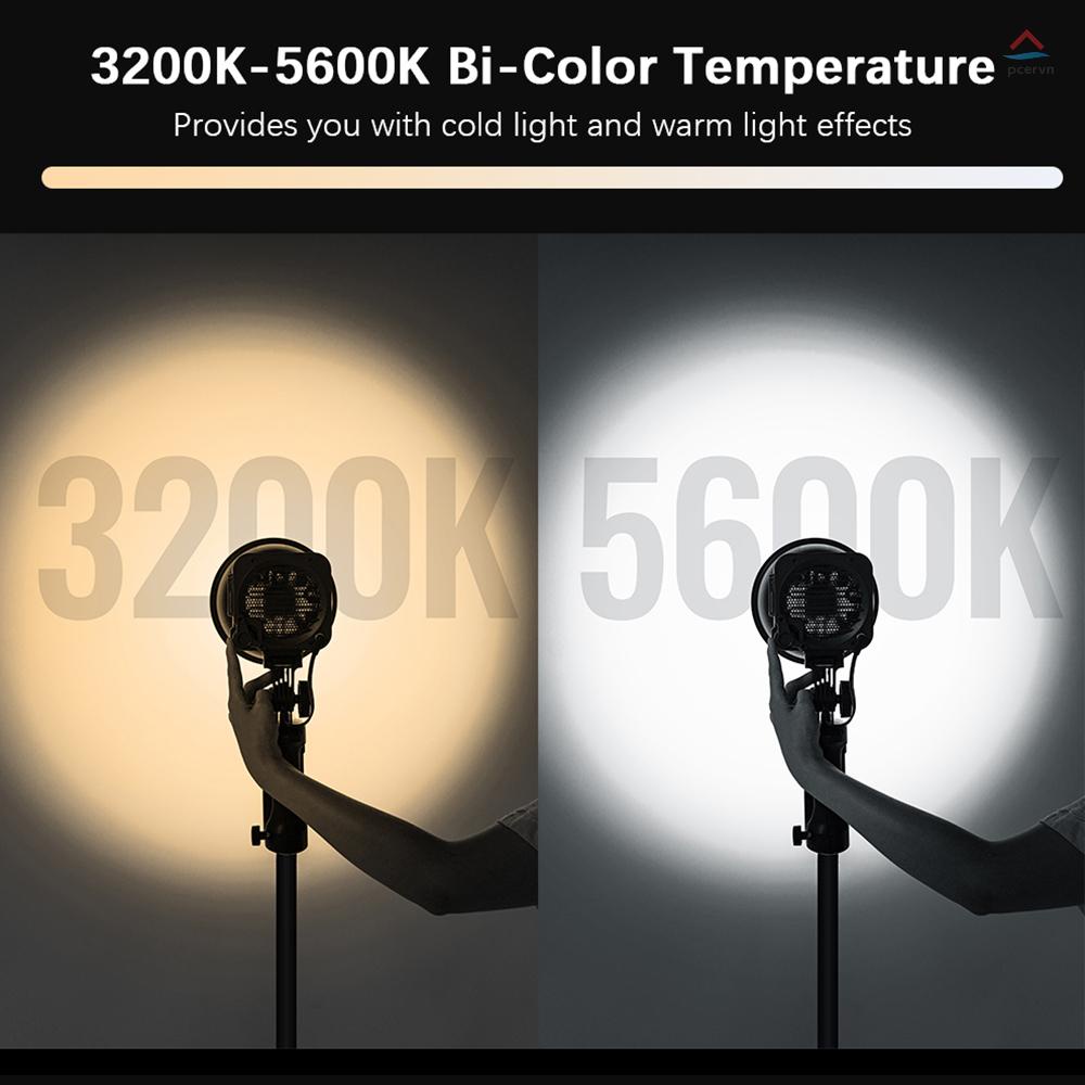 Yongnuo Đèn led Chụp Ảnh Studio ynlux100 100w 3200k-5600k 12 Bóng Chuyên Dụng