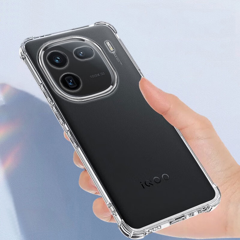 Chống Rơi Ốp Điện Thoại tpu silicone Mềm Trong Suốt Chống Sốc Cho vivo iqoo12 iqoo 12 pro 12pro iqoo