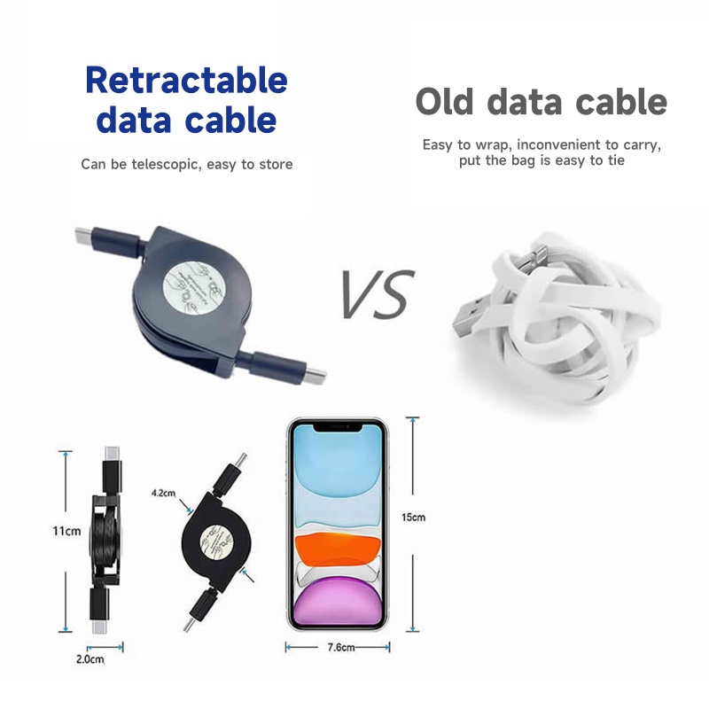 Hung Cáp Sạc Nhanh / Truyền Dữ Liệu pd 60w 70inch Cho Điện Thoại / Máy Tính Bảng / Máy Tính Bảng 480mbps