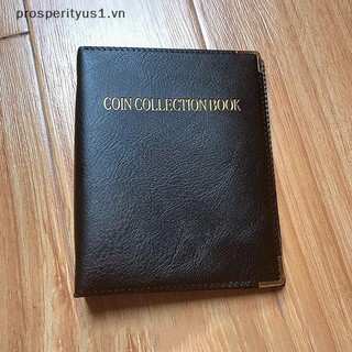 Sổ sưu tập tiền xu sưu tầm tiền xu rỗng nhiều màu