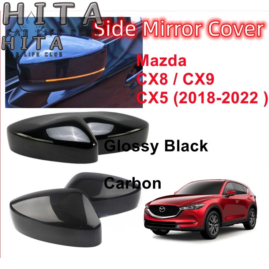 Mazda CX5 Thế Hệ 2 2017-2025 CX8 CX9 Gương Bên Ngoài Phụ Kiện Ô Tô Bảo Vệ