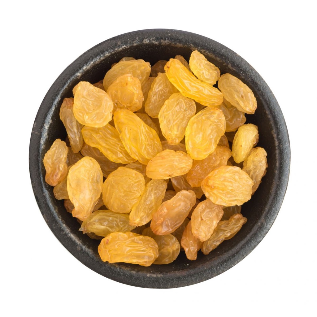 Nho Vàng Sấy Khô  - Hũ Thủy Tinh 250gr