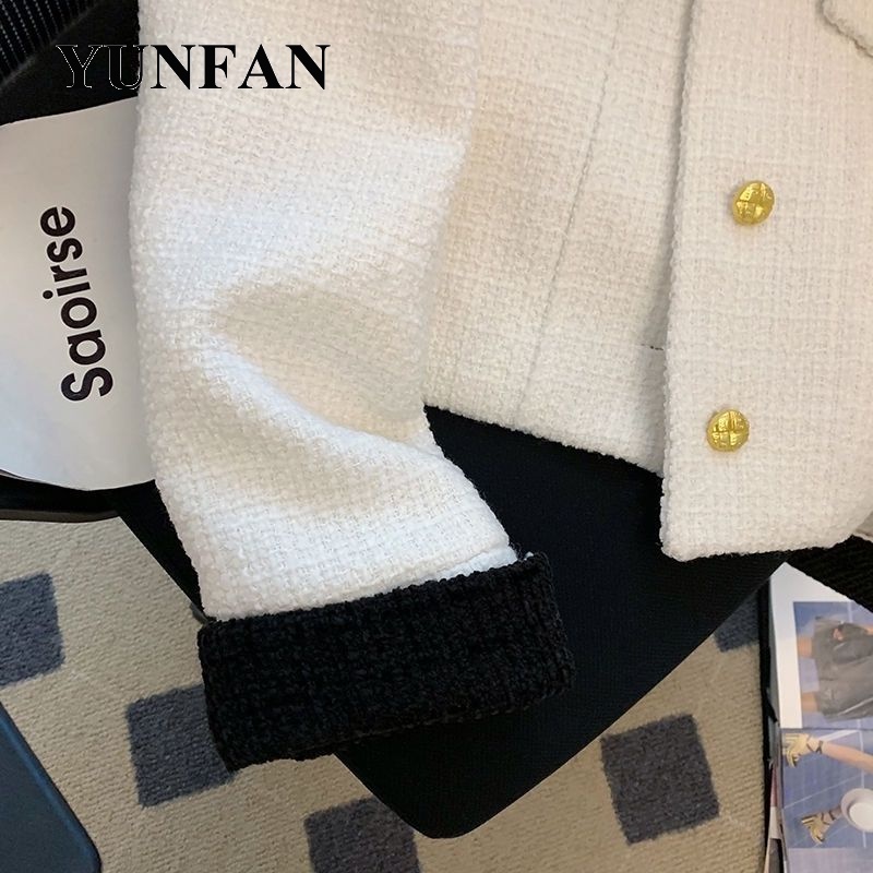 YUNFAN áo khoác dù áo khoác bomber chic trendy Chất lượng cao Phong cách WJK23B0KX7 48Z231129