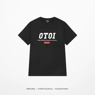 Áo thun nữ form rộng Guguno cotton cổ tròn in basic