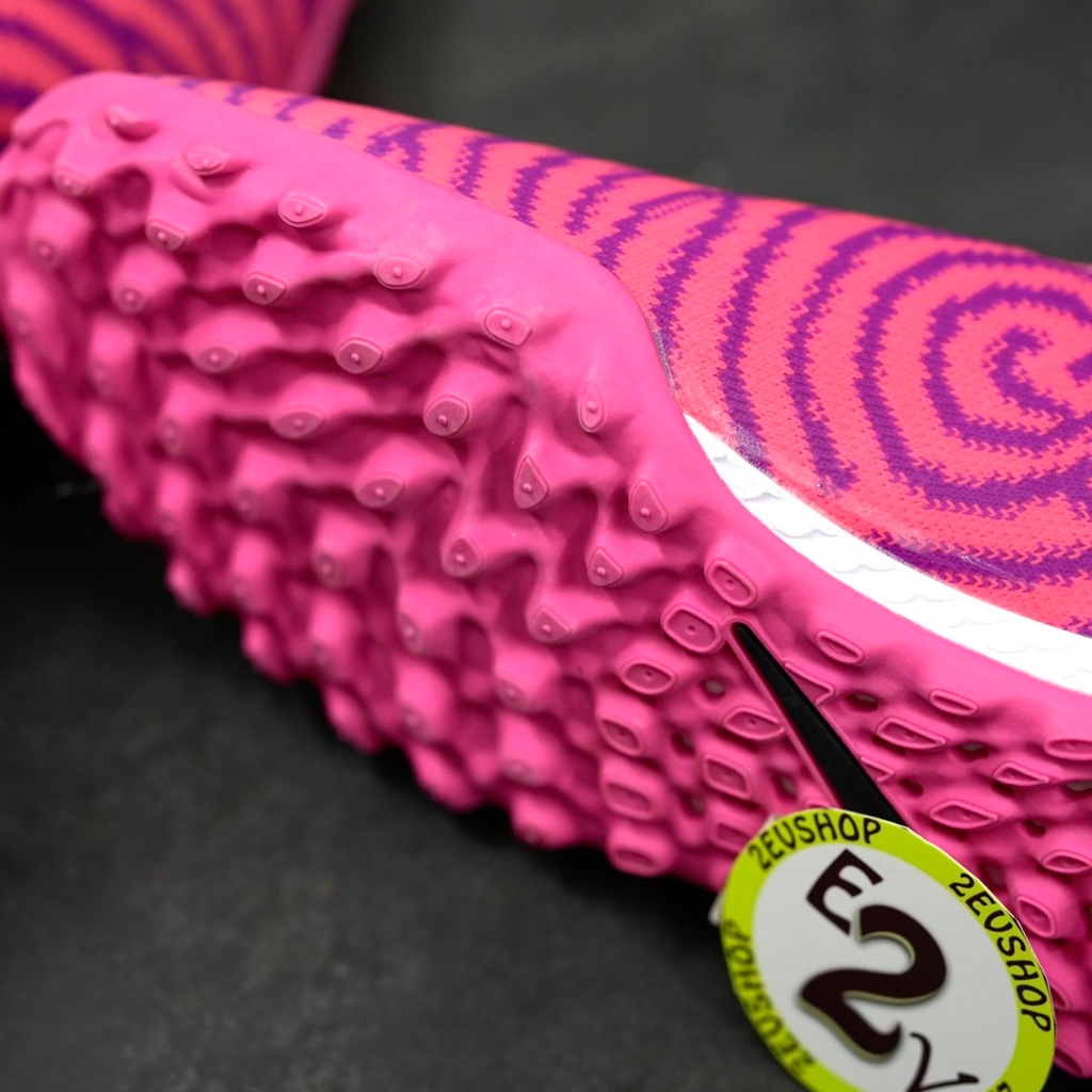 Giày bóng đá Phantom GX Pro Đen Hồng, giày đá banh cỏ nhân tạo nam đã khâu đế - 2EVSHOP