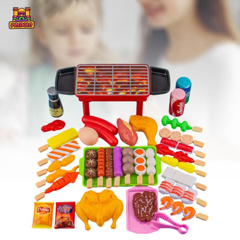 Bộ Đồ Chơi Bếp Nướng Thịt bbq Ngoài Trời Dành Cho Trẻ Em