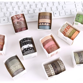 Set 5 miếng dán trang trí dễ thương phong cách hàn quốc