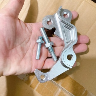 _Pad trước Lắp heo zin EX150 sử dụng đĩa zin size đĩa 245mm_Pad nhôm CNC Kèm chốt lắp heo
