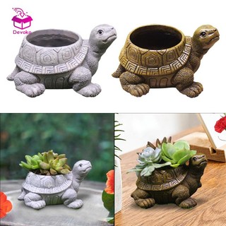 Devoko Chậu Trồng Cây Hình Rùa Cho Sân Vườn