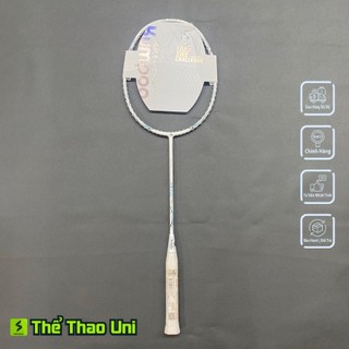 Vợt cầu lông kumpoo k520 pro trắng + miễn phí đan 9kg 10kg 11kg + bao vợt + quấn cán