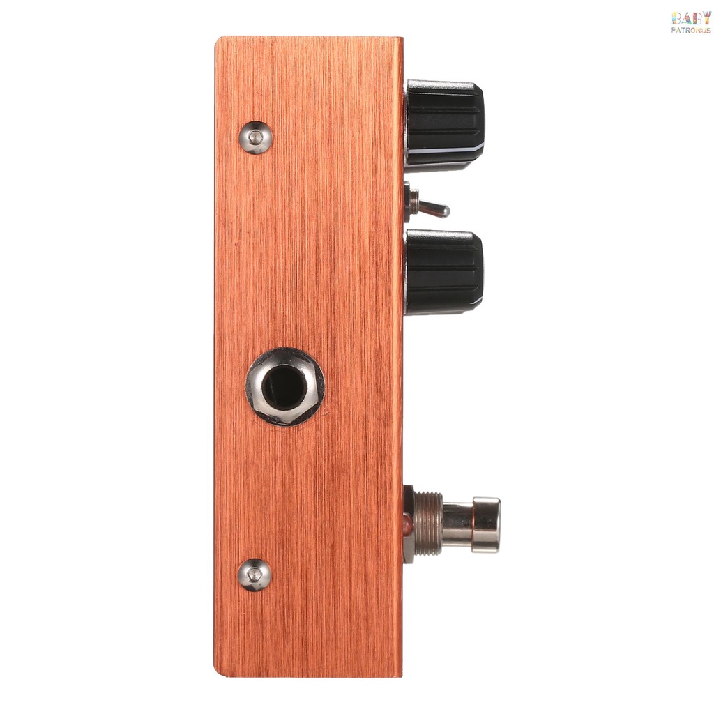 ♬|Irin Bàn Đạp Hiệu Ứng Đàn guitar Với Chế Độ Nén Bình Thường / Than Hoạt Tính Thấp / Cao / Cao / Ổ Đĩa 4 Nút Điều Khiển Cho guitar Điện / amp