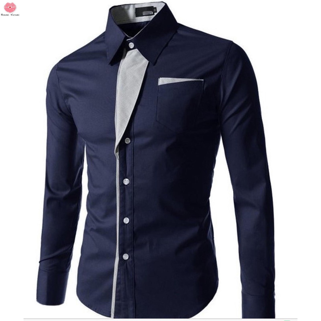 Áo Sơ Mi Nam Dài Tay Dáng Ôm