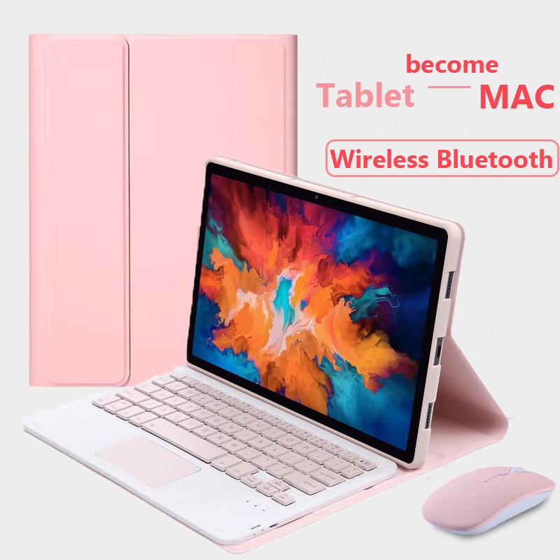 Bao Da Máy Tính Bảng Nhiều Màu Sắc Có Bàn Phím bluetooth Cho lenovo tab p12 12.7 2023 xiaoxin pad pro 12.7 2023 Ốp