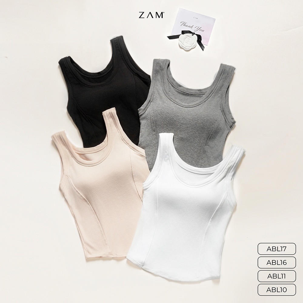 ÁO BA LỖ SHE BY ZAM - ABL1- ÁO BA LỖ COTTON SẴN MÚT