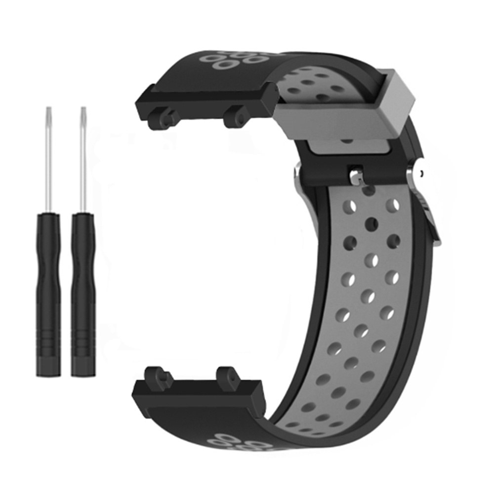 Thích hợp cho Huami Amazfit Activeedge Silicone Dây đeo silicon thời trang màu trơn mới Dây đeo silicon có lỗ thoáng khí mềm mại và thoải mái