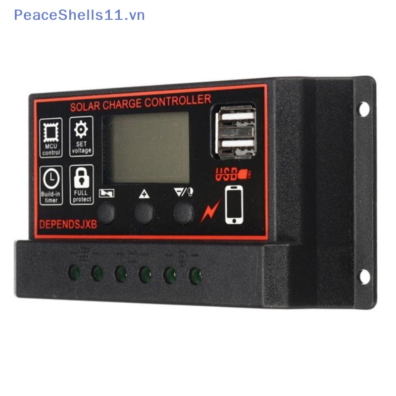 Bộ Điều Khiển Sạc Năng Lượng Mặt Trời 10a-60a pwm12v / 24v