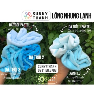 50cm*40cm - Mini - Vải may thú bông vải lông nhung, may among us doll, làm handmade khổ 75cmx50cm outfits cho doll 5075