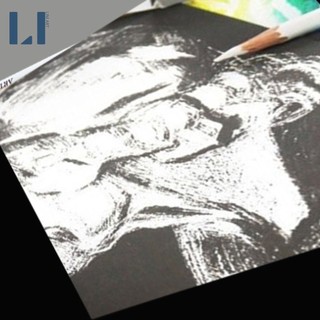 Bút chì than trắng vẽ phát thảo
