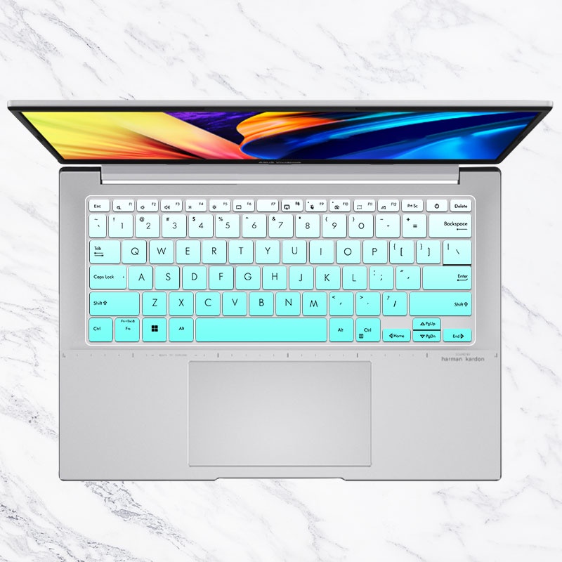 Vỏ Bàn Phím Laptop Cho ASUS Vivobook S14 Oled M1403Q X1405Z K3402 K3402Z Vivobook S14 Flip Trong Suố