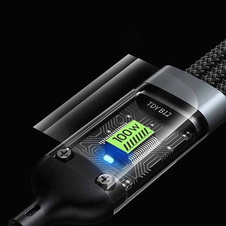 6A 100W Super Fast Charge Cable Type-C Liquid Silicone Cable Quick Charge Micro USB Cable for Huawei/Xiaomi/iphone/oppo
