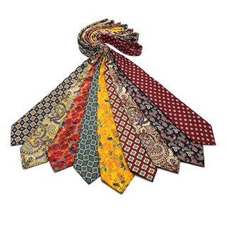 Cà Vạt Bản Rộng 9cm In Họa Tiết Bàn Tay Phong Cách hong kong Thời Trang Cho Nam