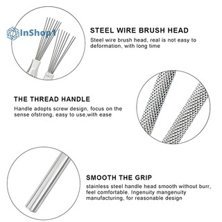 [Inshot1] Dụng Cụ Làm Gốm / Đất Sét Polymer 7 Pin Hình Lông Vũ DIY